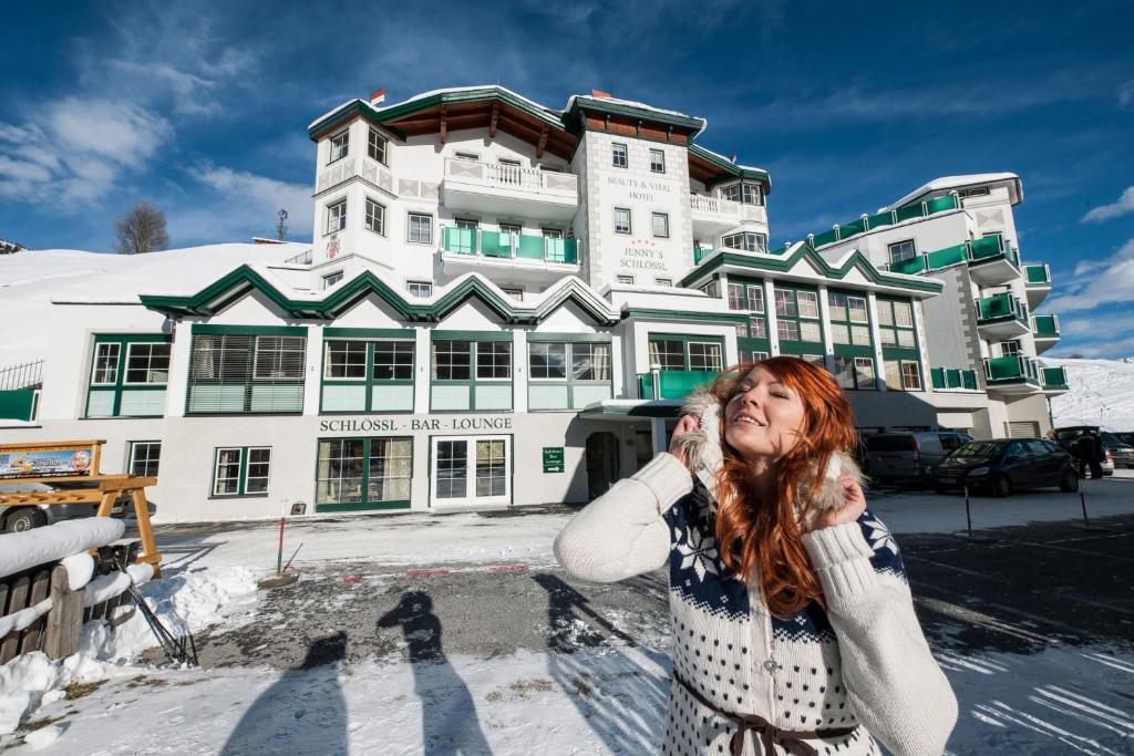 Hotel Jennys Schloessl Serfaus Exterior foto